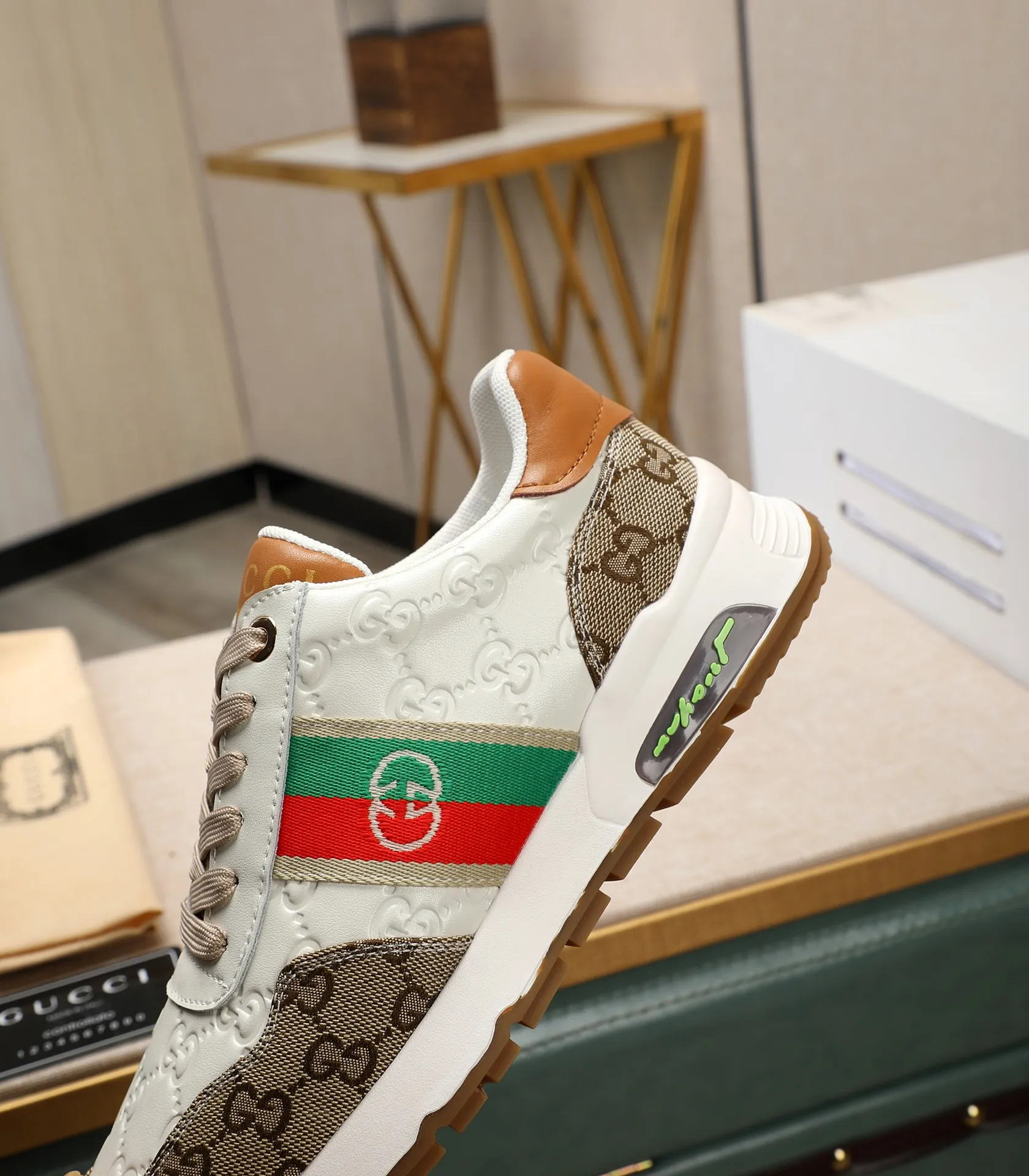 Men's men's shoes💰460 GUCCI🔍🔍2023 latest model On sale at the same time at the counter, original calfskin imported from Italy, genuine leather lining, (high-end, luxury, and class) exquisite workmanship, soles: original soles specially provided by the original factory, ⚠Exclusive double-layer movable molded soles are super comfortable⚠, real photos🎬The real ones are better🔍🔍"High quality·Follow the order" code number 38-44